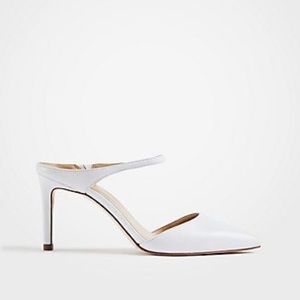 Ann Taylor Jodie leather mule pump